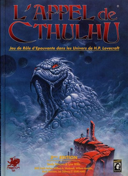 Couverture de l'appel de Cthulhu 5ème édition
