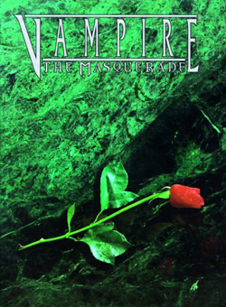 Couverture de Vampire la Masquerade, le premier jeu du WOD