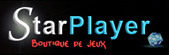 Logo de starplayer, boutique de jeux